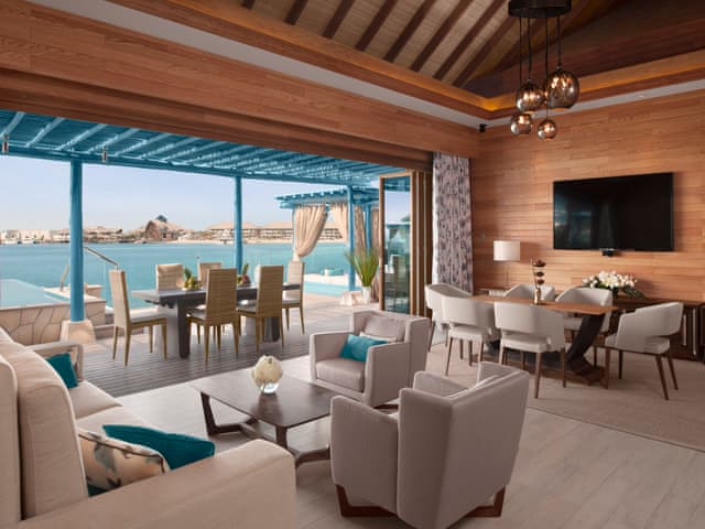 Three Bedroom Over Water Villa with Adventure Park Access