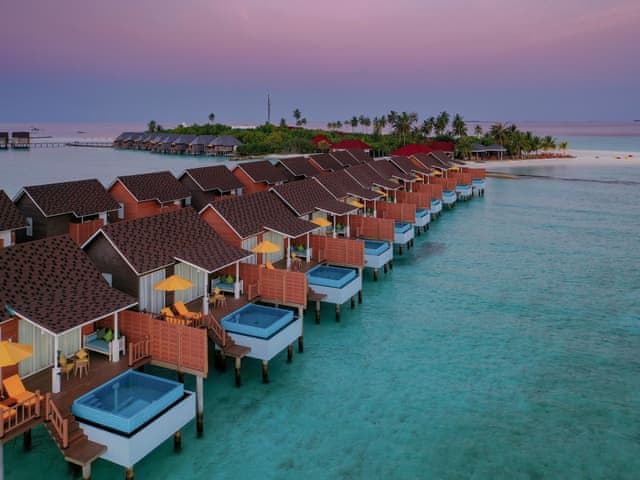 Sunset Pool Water Villa