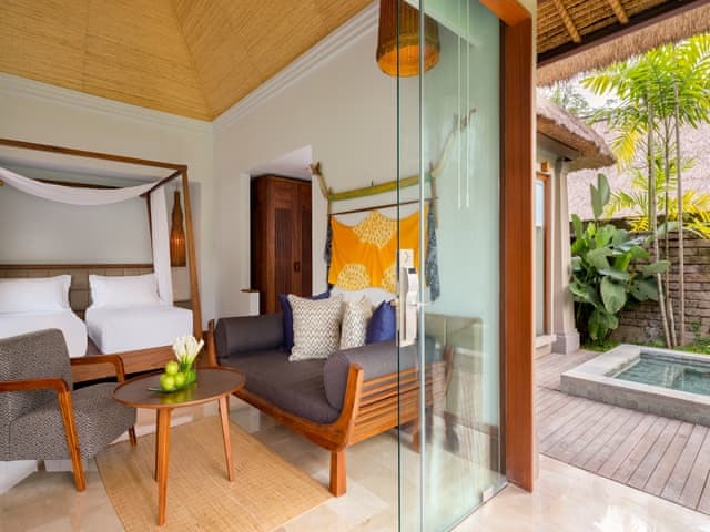 Heavenly Pool Villa Twin Bed