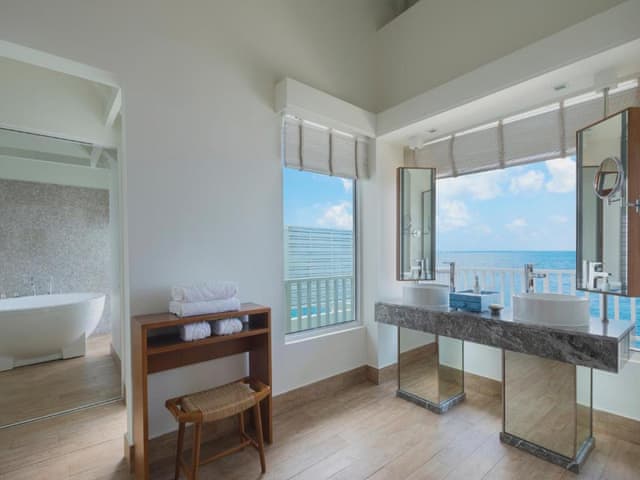 Family Overwater Villa with Kids Bedroom