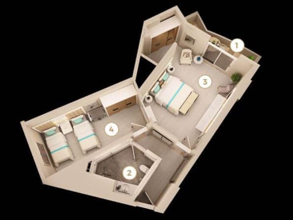 Aile Süit (Orman manzaralı)