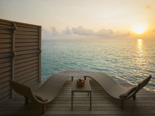Sunset Overwater Villa Twin