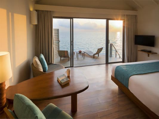 Sunset Overwater Villa Twin