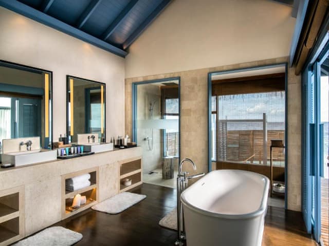 Sunset Over Water Pool Villa