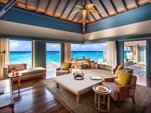 Two Bedroom Sunset Overwater Pool Residence