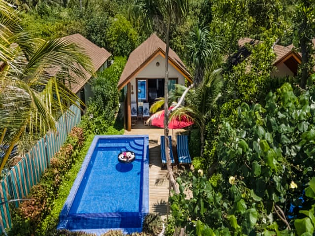 Deluxe Beach Pool Villa with One Floating Breakfast