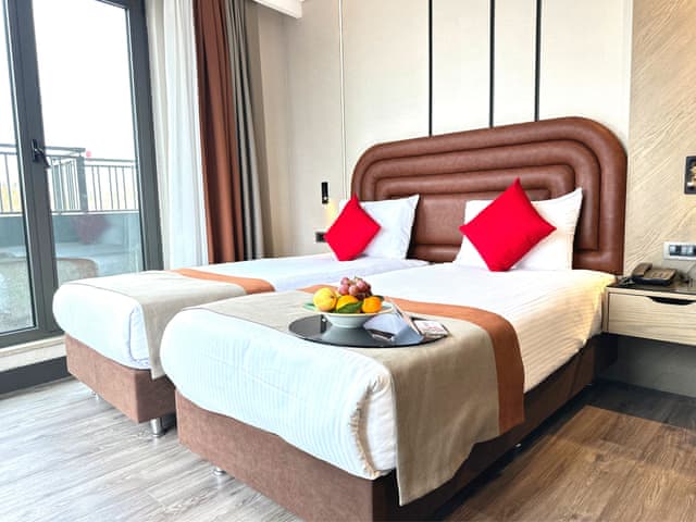 Delüks Çift/İki Yataklı Oda (Balkonlu)