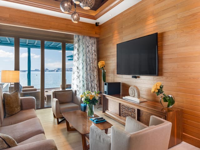 Two Bedroom Over Water Pool Villa with Adventure Park Access