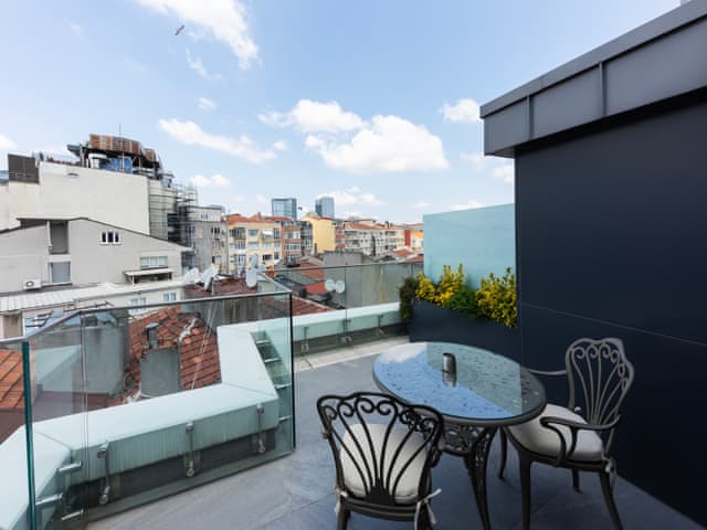 Premium Teraslı Twin Oda