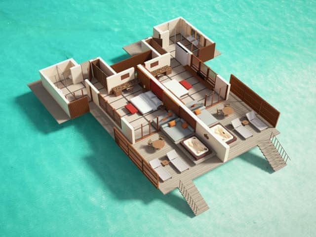 Over Water Villa With Jacuzzi