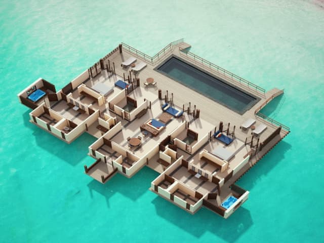 Two Bedroom Ocean Suite with Pool