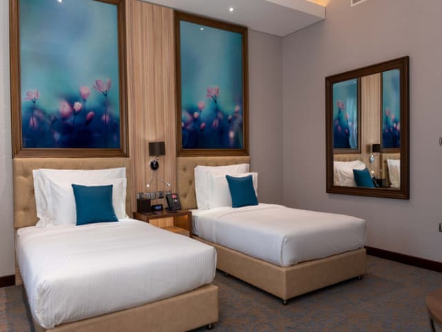 Deluxe 2 Tek Kişilik Yataklı Oda