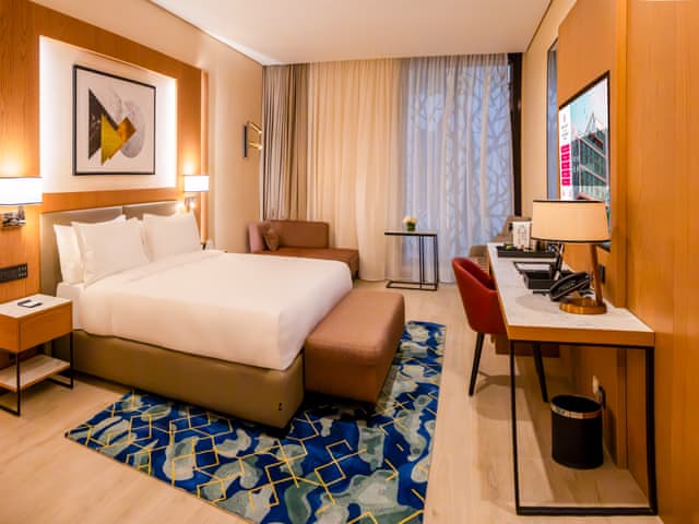 Bir Kral Yatak bulunan Deluxe Oda