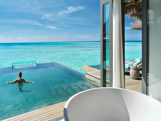 One Bedroom Over Water Pool Residence