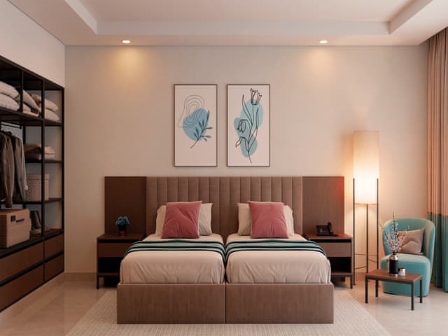 Deluxe Double or Twin Room Pool View