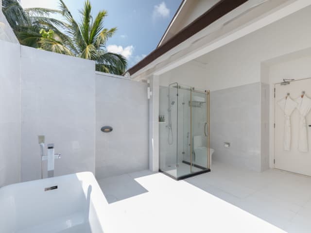 İki Yatak Odalı Aile Plaj Villası