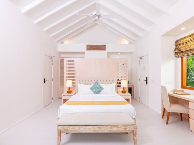 İki Yatak Odalı Aile Plaj Villası