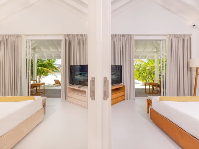 İki Yatak Odalı Aile Plaj Villası