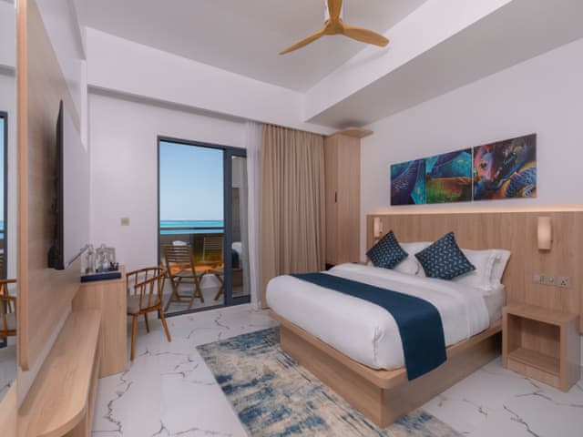 Super Deluxe Sea View Room with Balcony