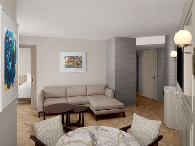 Mediterranean Suite with Living Room