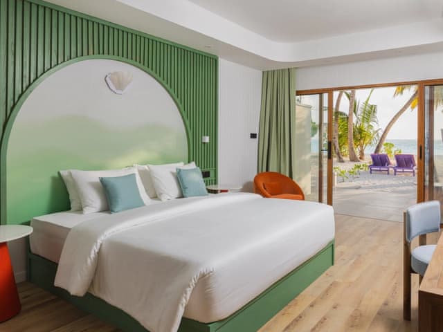 İki Yatak Odalı Aile Plaj Villası