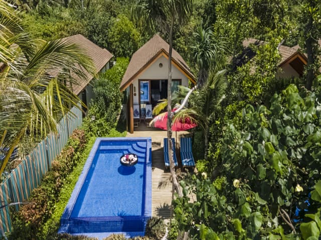 Deluxe Beach Pool Villa with One Floating Breakfast