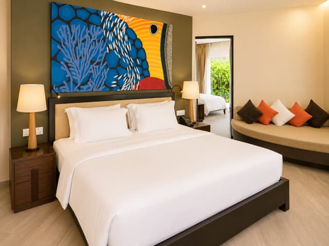 Beachfront Family Pool Villa