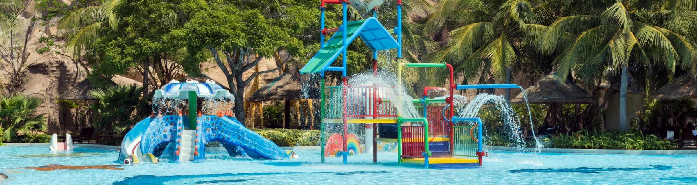 Halal-friendly hotels with water parks