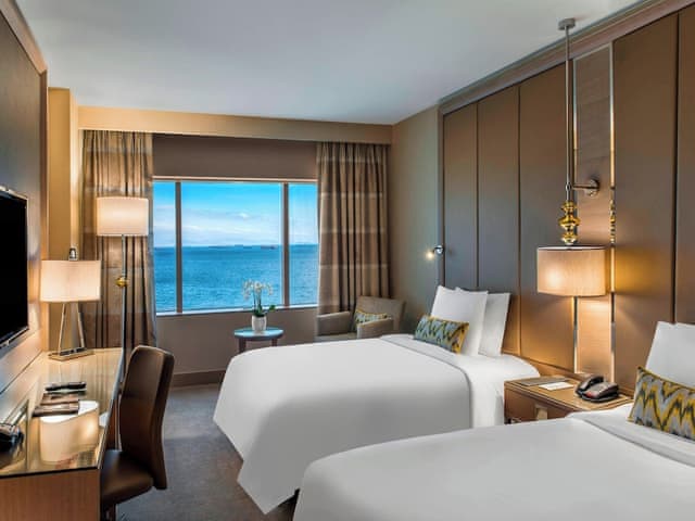 Deluxe Room, 2 Twin Beds, Sea View