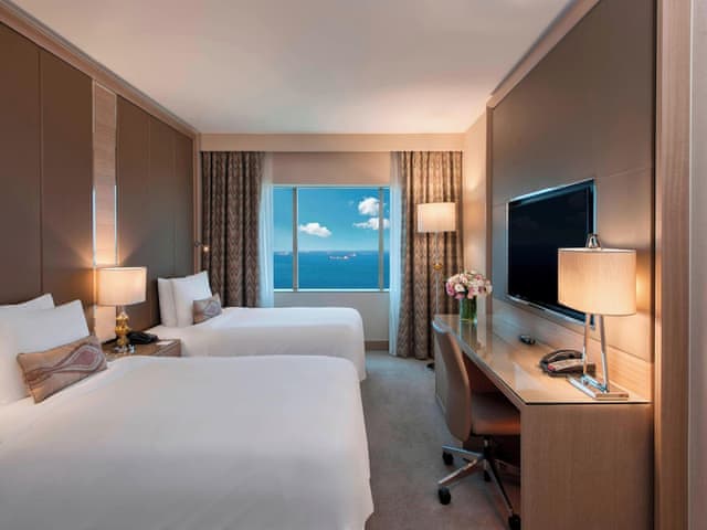 Club Room, 2 Twin Beds, Sea View