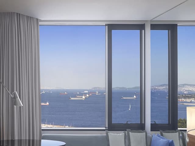 Deluxe Room, 2 Twin Beds, Sea View