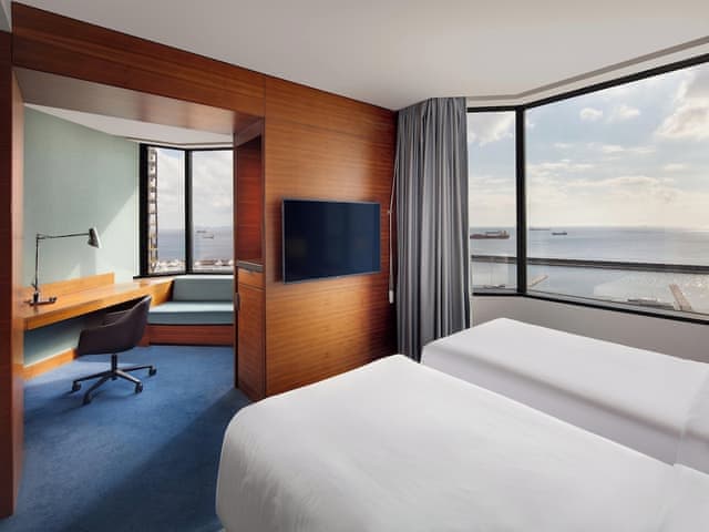 Superior Room, 2 Twin Beds, Sea View