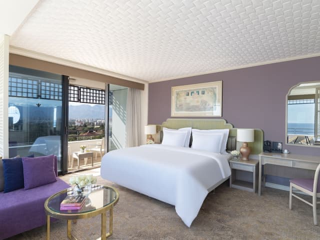 Deluxe Terrace Suite, Sea View, King Bed, Two Sofas