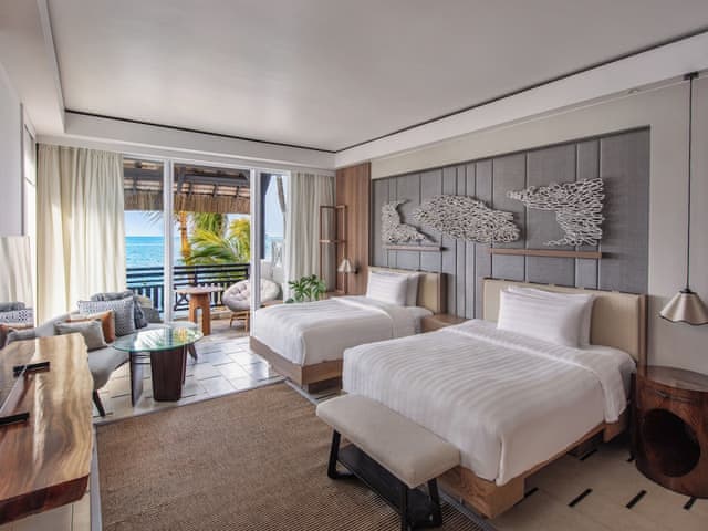 Frangipani Beach Front Junior Suite Twin