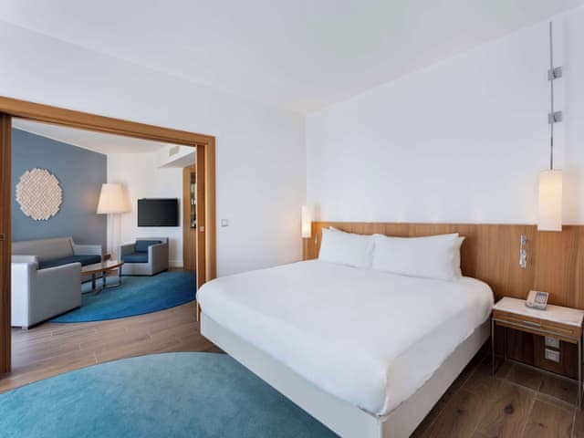 Suite, 1 King Bed, Balcony, Garden View