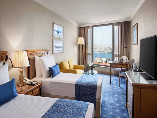 Classic Room, 2 Twin Beds, Sea View