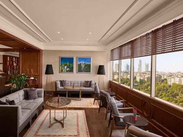 Club Room, 2 Twin Beds, Park View