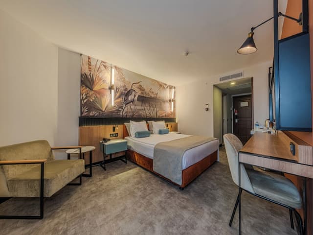 Deluxe Room, 1 King Bed, Non Smoking (Converts to 2 Twin Beds, View)
