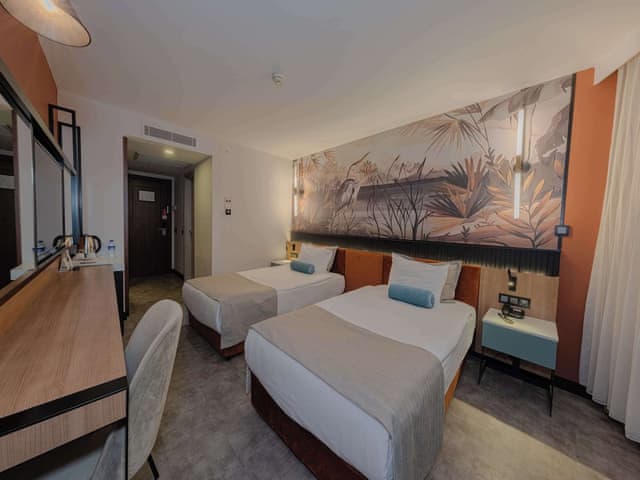 Deluxe Room, 1 King Bed, Non Smoking (Converts to 2 Twin Beds, View)