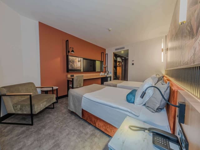 Deluxe Room, 1 King Bed, Non Smoking (Converts to 2 Twin Beds, View)