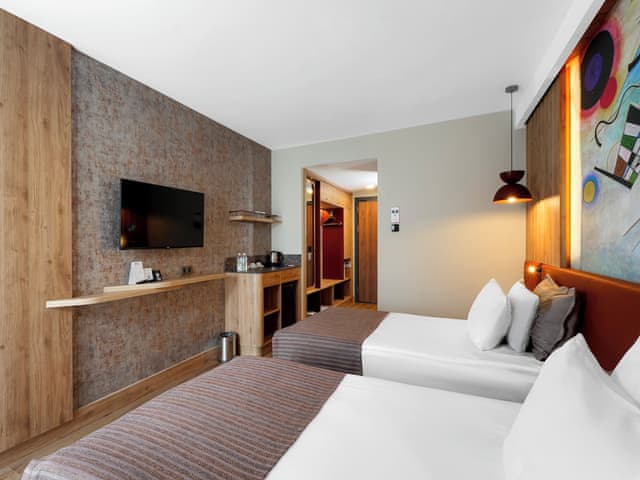 Deluxe Room, 1 King Bed, Non Smoking (Converts to 2 Twin Beds, View)