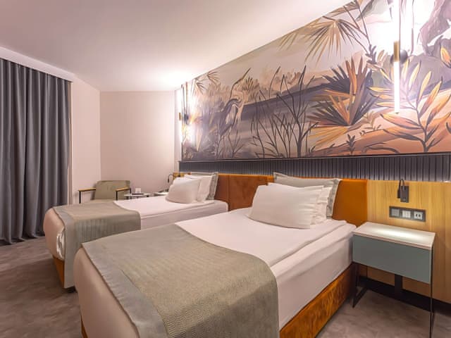 Deluxe Room, 1 King Bed, Non Smoking (Converts to 2 Twin Beds, View)