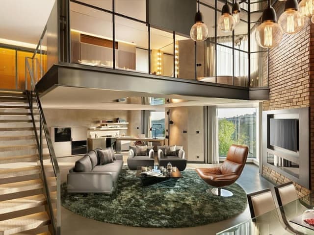 Signature Loft, 1 Double Bed, Corner with executive lounge access