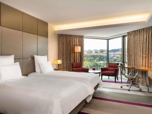 Swiss, Twin Room, 2 Twin Beds, Garden View