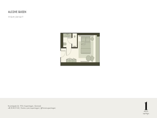 Room, 1 Queen Bed (Alcove)