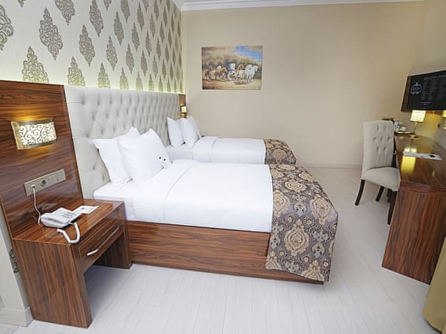 Deluxe Çift Kişilik veya İki Tek Kişilik Yataklı Oda