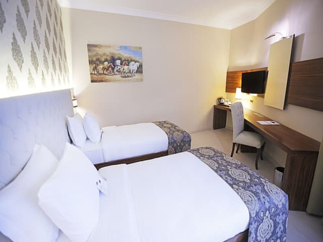 Deluxe Çift Kişilik veya İki Tek Kişilik Yataklı Oda