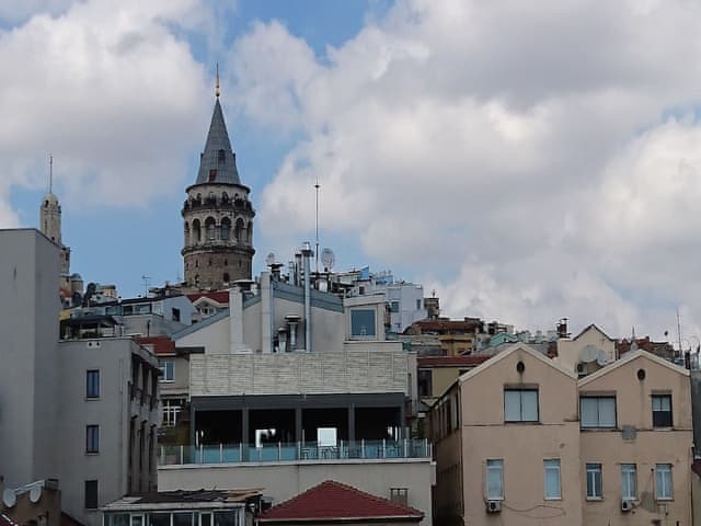 Superior Double Room with Balcony and Galata Tower view