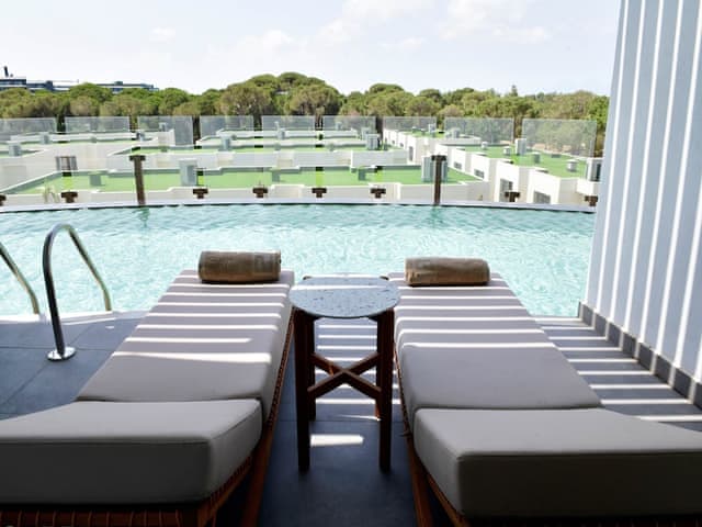 Deluxe swim up forest view