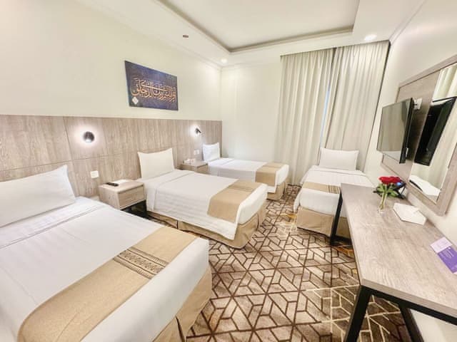 Quadruple Room, City View